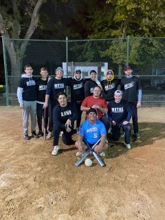 Men’s Fall Softball Team – Metal proudly sponsored by Key West Metal, Crestwood